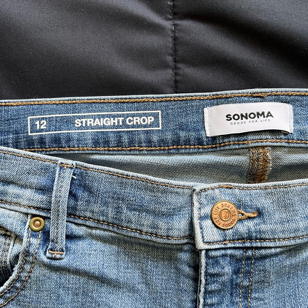 Sonoma Women's Light Blue Ankle Jeans